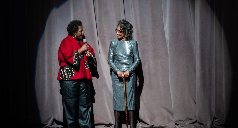 Denise Saunders Thompson and Joan Myers Brown